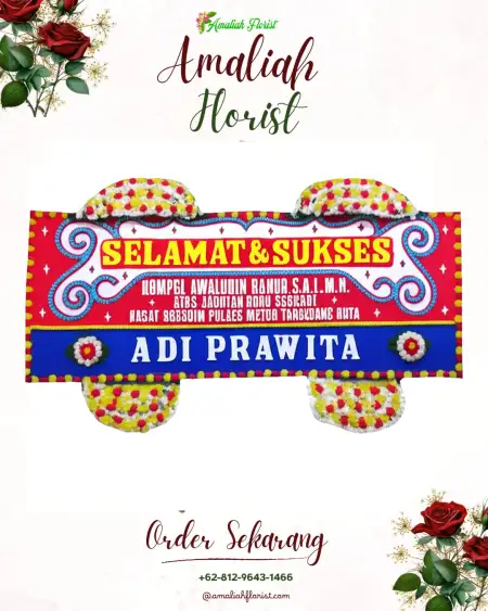 Papan Bunga Ucapan Selamat Banjarasri